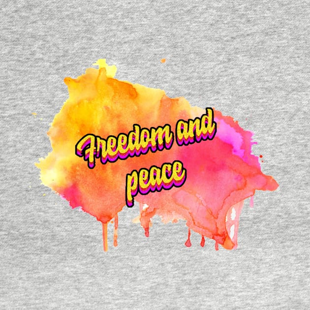 Freedom and peace by Sharlops